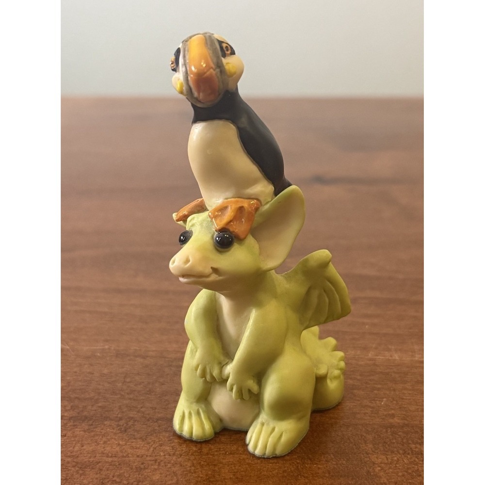 Whimsical World of Pocket Dragons Real Musgrave "He Ain't Heavy He's My Puffin"